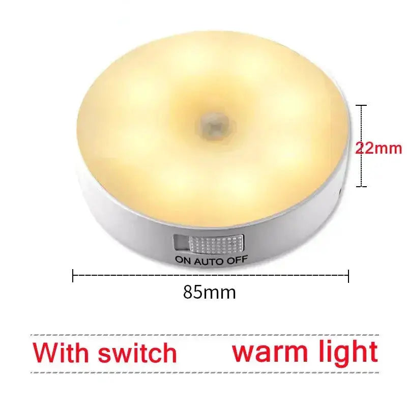 Habicare USB Rechargeable Motion Sensor LED Night Light USB Rechargeable Motion Sensor LED Night Light