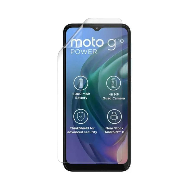 Hydrogel Screen Protector for Moto G10 Power (2021) (Pack of 2)