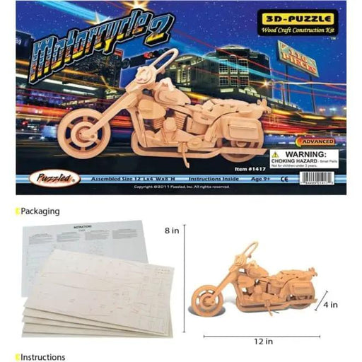 9eight5 3D Puzzle Motorcycle 2 Motorcycle 2