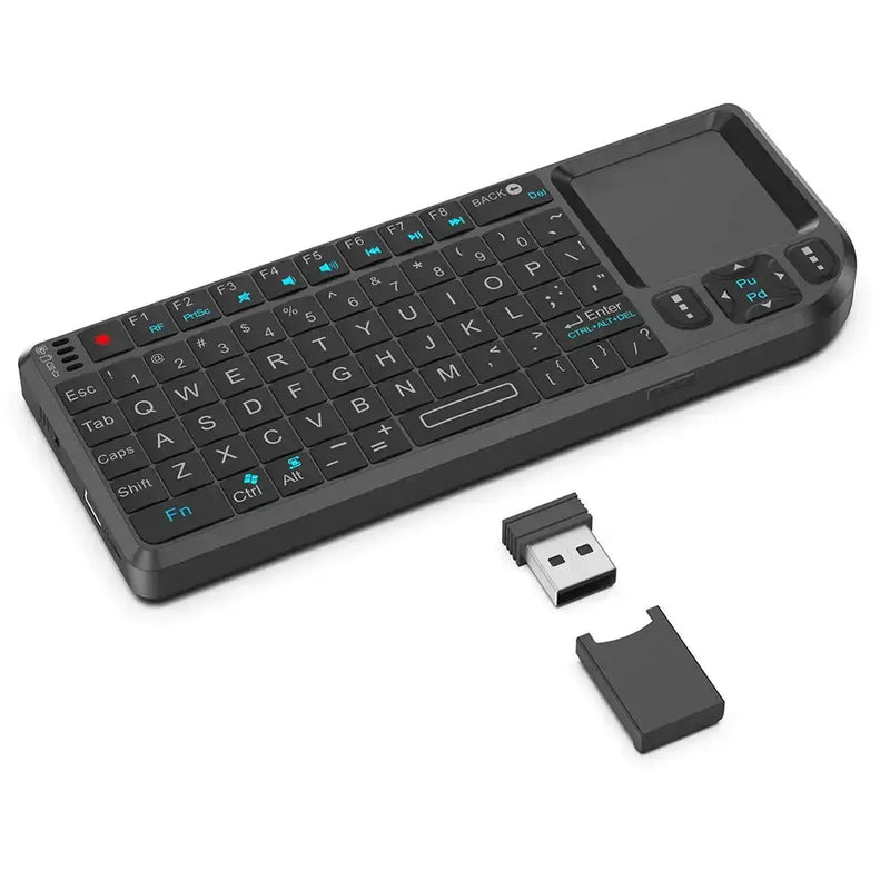 Habicare Mini Wireless Keyboard with Backlit Touchpad & Air Mouse Mini Wireless Keyboard with Backlit Touchpad & Air Mouse