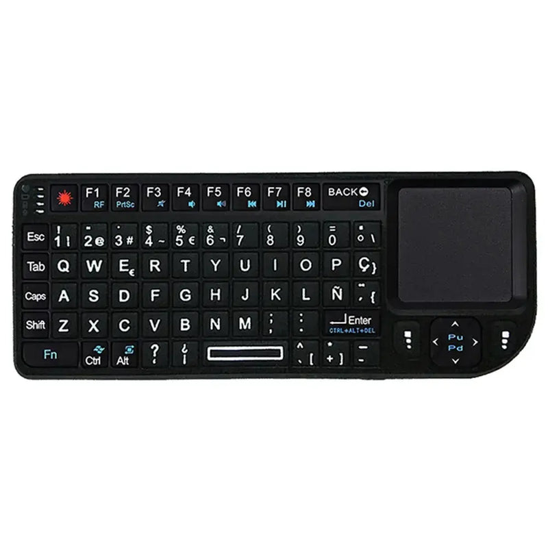 Habicare Mini Wireless Keyboard with Backlit Touchpad & Air Mouse Mini Wireless Keyboard with Backlit Touchpad & Air Mouse