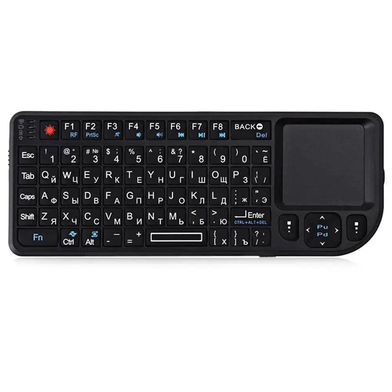 Habicare Mini Wireless Keyboard with Backlit Touchpad & Air Mouse Mini Wireless Keyboard with Backlit Touchpad & Air Mouse