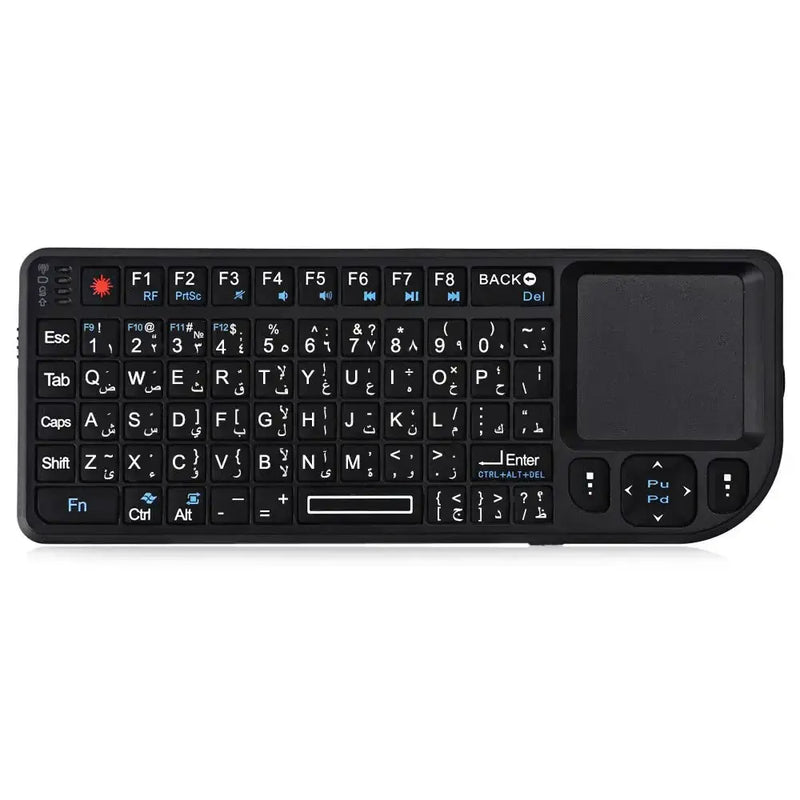 Habicare Mini Wireless Keyboard with Backlit Touchpad & Air Mouse Mini Wireless Keyboard with Backlit Touchpad & Air Mouse