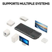 Habicare Mini Wireless Keyboard with Backlit Touchpad & Air Mouse Mini Wireless Keyboard with Backlit Touchpad & Air Mouse