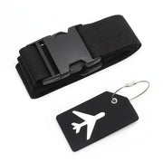 Multi-Colour Luggage Strap Set with Tag (8 colours available) – view 14