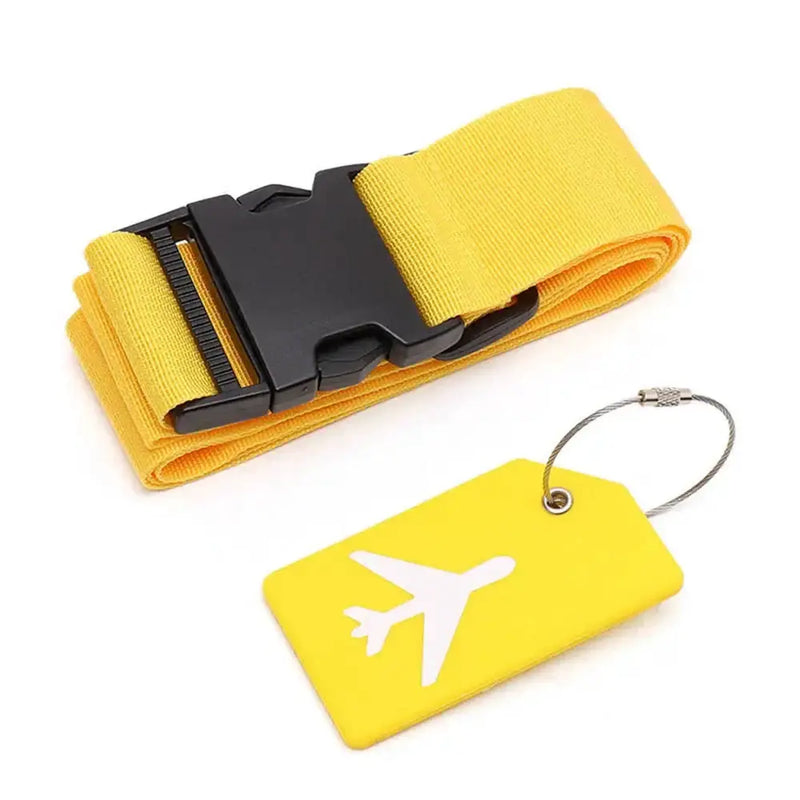 Multi-Colour Luggage Strap Set with Tag (8 colours available) – view 15