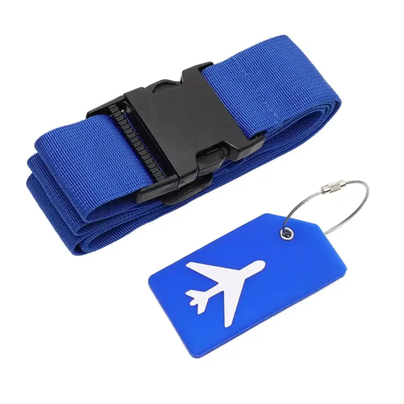 Multi-Colour Luggage Strap Set with Tag (8 colours available) – view 12