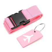 Multi-Colour Luggage Strap Set with Tag (8 colours available) – view 9