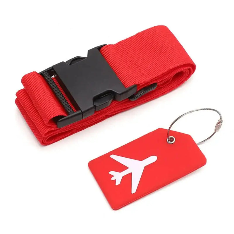 Multi-Colour Luggage Strap Set with Tag (8 colours available) – view 13