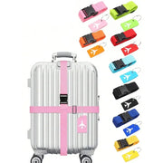 Multi-Colour Luggage Strap Set with Tag (8 colours available) – view 1