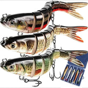 Habicare SS Multi-Jointed Bionic Fishing Lure 10cm/12.4g – 1/3/5pcs Multi-Jointed Bionic Fishing Lure 10cm/12.4g – 1/3/5pcs