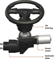 Multiflex Steerlyte Plus Packaged Power Steering System for Engines Up To 350 HP, Effortless Precise Outboard – view 4