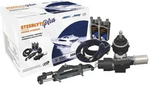 Multiflex Steerlyte Plus Packaged Power Steering System for Engines Up To 350 HP, Effortless Precise Outboard – view 1