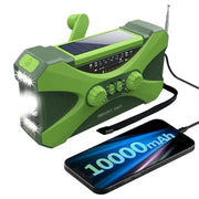 Multifunctional 10000mAh Solar Crank Radio (2 colours available) – view 11