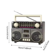 Habicare Portable AM/FM Radio Cassette Player Portable AM/FM Radio Cassette Player