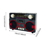 Habicare Portable AM/FM Radio Cassette Player Portable AM/FM Radio Cassette Player