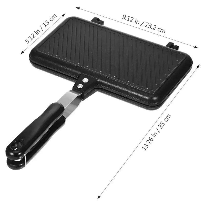 Multifunctional Sandwich Toaster & Nonstick Pan – Kitchen Appliance – view 3