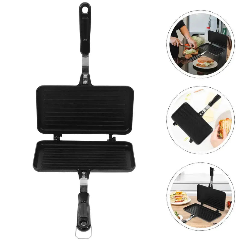 Multifunctional Sandwich Toaster & Nonstick Pan – Kitchen Appliance – view 7