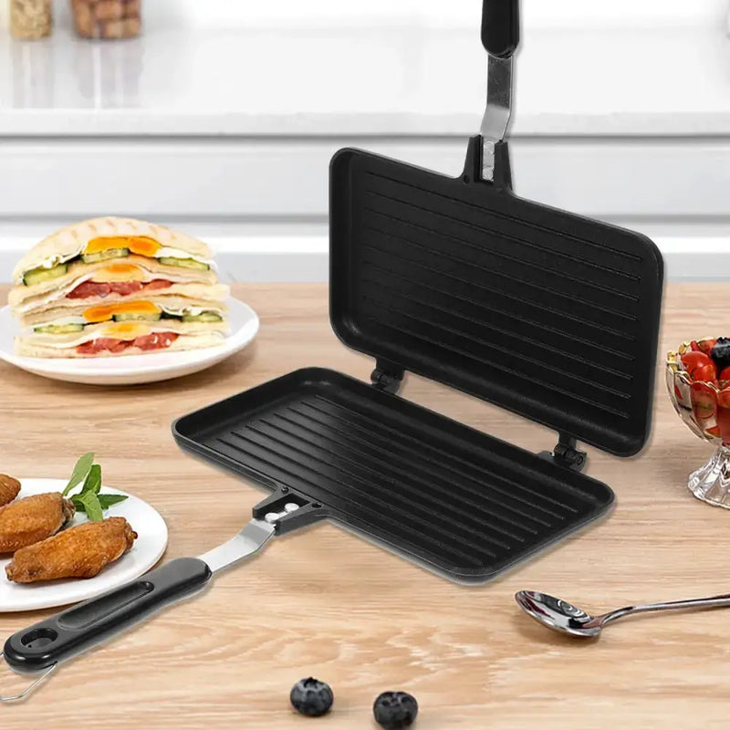 Multifunctional Sandwich Toaster & Nonstick Pan – Kitchen Appliance – view 6