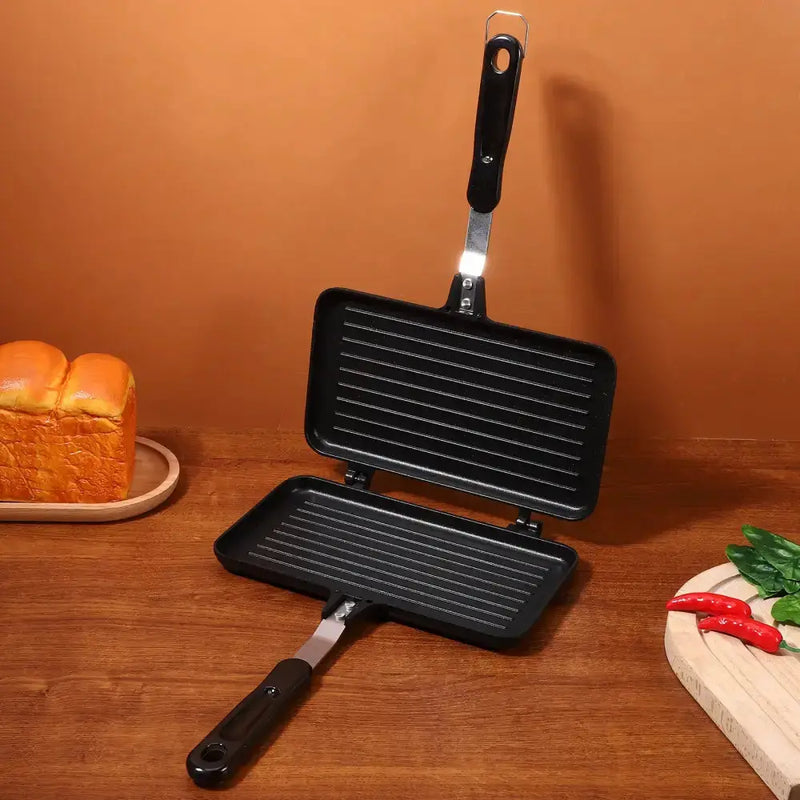 Multifunctional Sandwich Toaster & Nonstick Pan – Kitchen Appliance – view 2