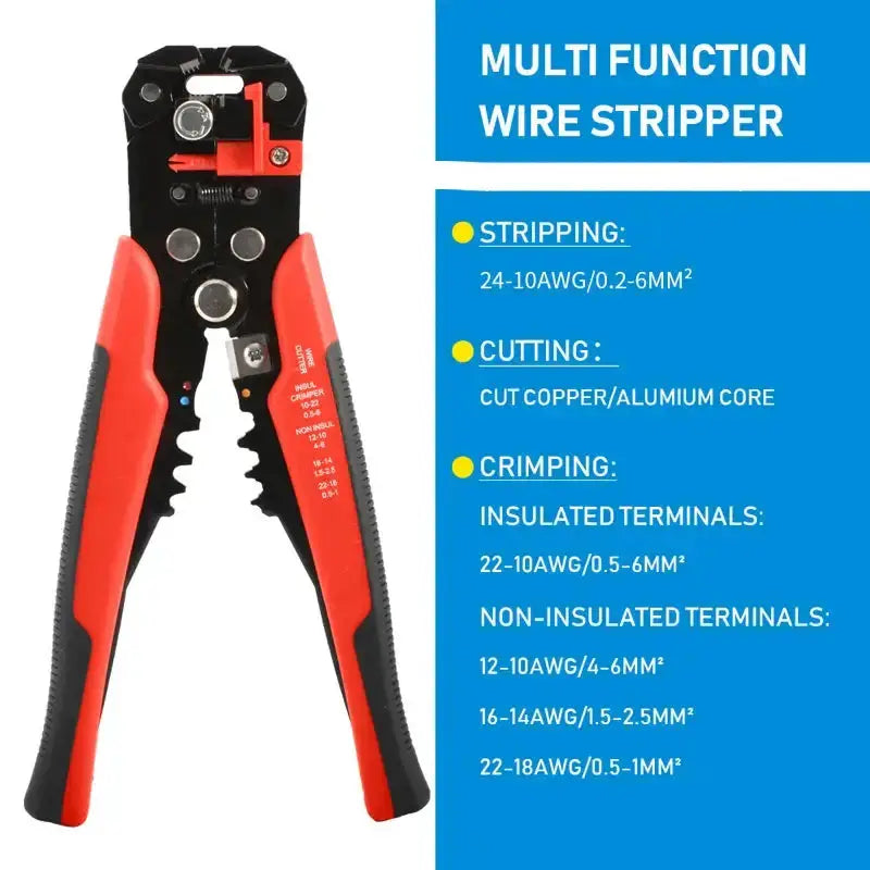 Multifunctional Wire Stripper & Crimper Pliers (different models available) – view 9
