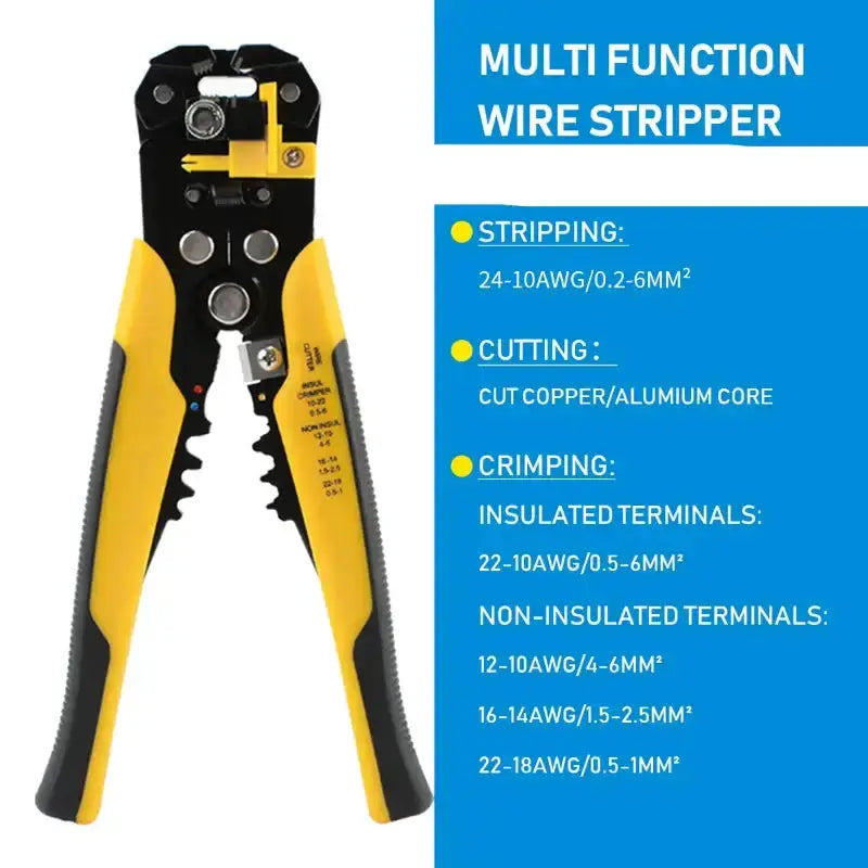 Multifunctional Wire Stripper & Crimper Pliers (different models available) – view 13