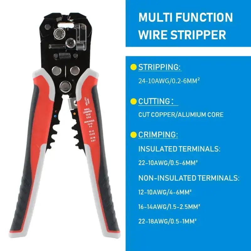 Multifunctional Wire Stripper & Crimper Pliers (different models available) – view 12