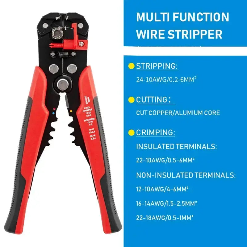 Multifunctional Wire Stripper & Crimper Pliers (different models available) – view 11