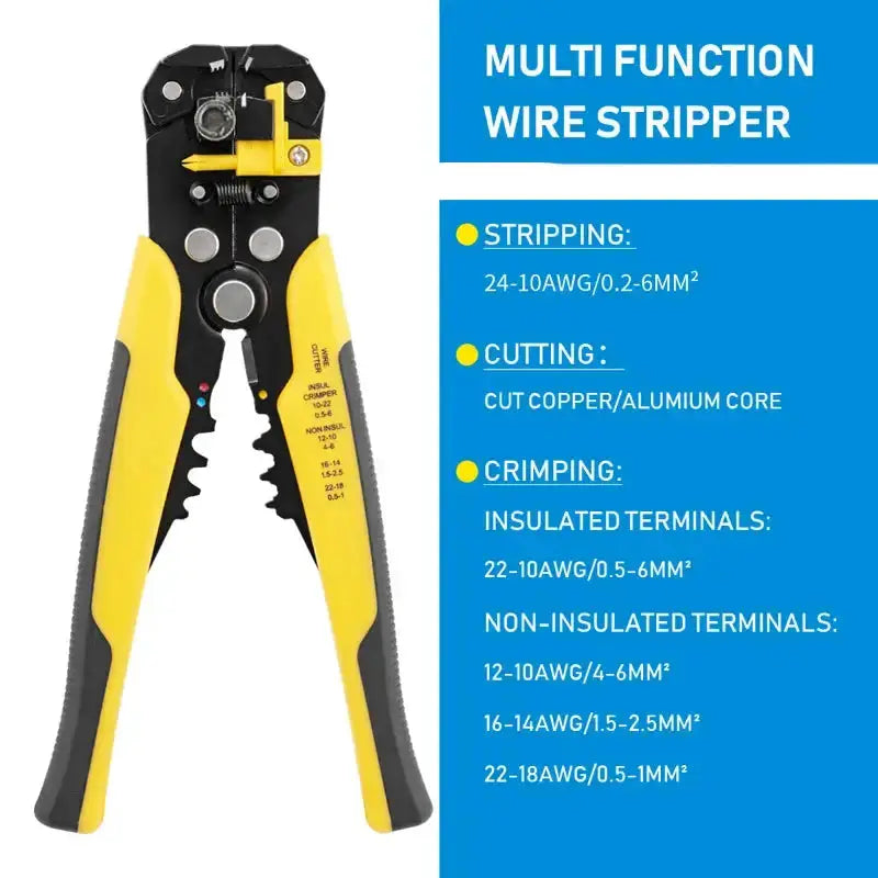 Multifunctional Wire Stripper & Crimper Pliers (different models available) – view 10