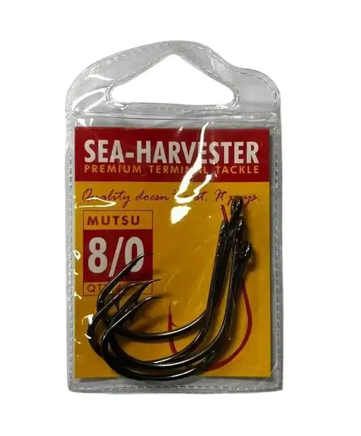 Sea-Harvester Mutsu Hook 8/0 Self-Setting For Surf Casting