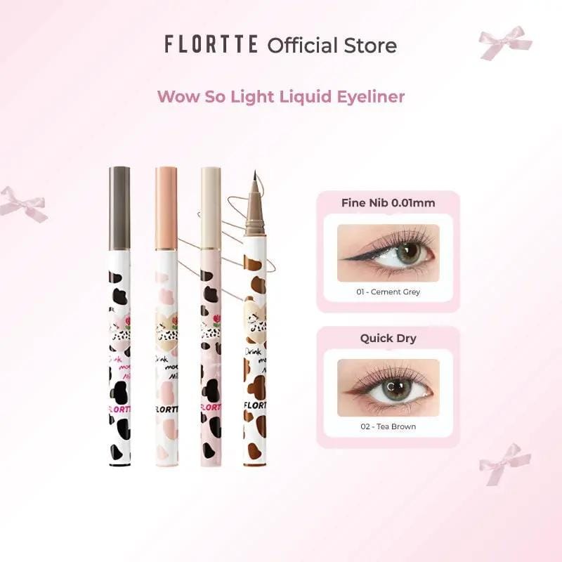 Poppy Gifts makeup FLORTTE Wow So Light Liquid Eyeliner FLORTTE Wow So Light Liquid Eyeliner