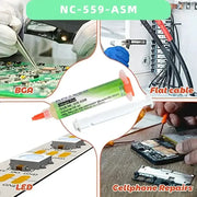 NC-559-ASM No-Clean Solder Paste (10cc) (different quantities available) – view 2