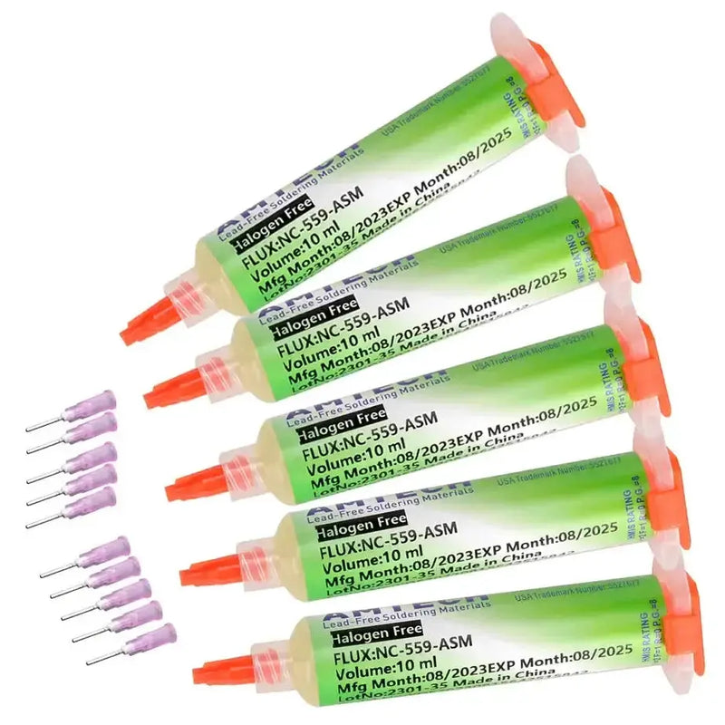 NC-559-ASM No-Clean Solder Paste (10cc) (different quantities available) – view 1