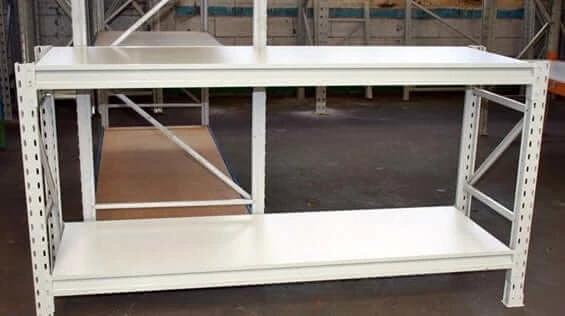 Actionoutdoors-East 1800x600mm Workbench With Adjustable Height Two-Level Longspan For Workshops