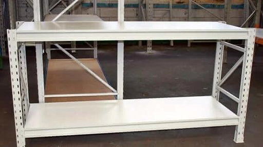 Actionoutdoors-East 1800x600mm Workbench With Adjustable Height Two-Level Longspan For Workshops