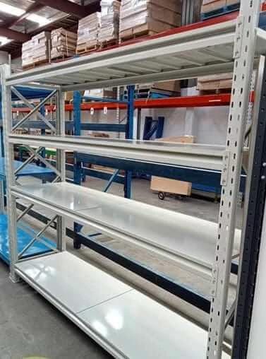 Actionoutdoors-East Longspan Panel Shelving U 4-Tier 350kg