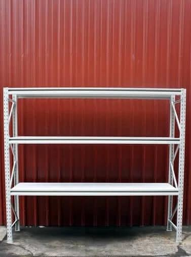 Actionoutdoors East Longspan Shelving 2100x1800x600 3 Level Heavy Duty Warehouse Storage