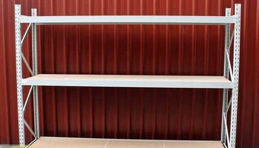 Actionoutdoors East Longspan Racking 2100x2700x900 3 Level Heavy Duty Storage Unit For Warehouse Workshop Garage