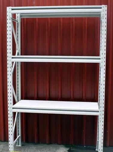 Actionoutdoors-East Longspan Racking 2400x1500x600 3 Level Heavy Duty Shelving Ideal For Warehouses Garages