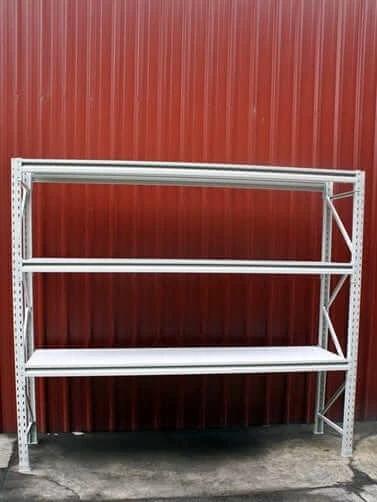 Actionoutdoors East Longspan Racking Shelving 3 Level Heavy Duty Storage Rack For Warehouse Workshop Garage