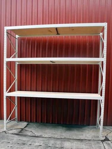 Actionoutdoors-East Longspan Racking Shelving 3000x2700x900 Three Level Heavy Duty Storage For Warehouses