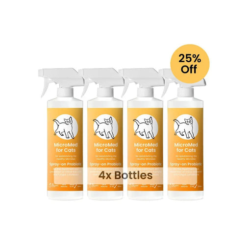 MicroMed Immediate Care MicroMed for Cats Acute Care – 4 x 500ml Bundle MicroMed for Cats Acute Care – 4 x 500ml Bundle | NZ