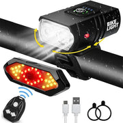 Habicare USB Rechargeable 40-LED Bicycle Tail Light with Remote Turn Signals USB Rechargeable 40-LED Bicycle Tail Light with Remote Turn Signals