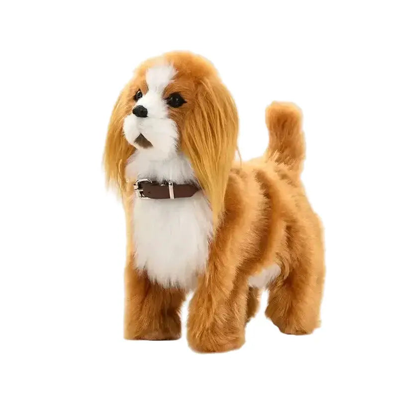 Simulation Electric Plush Dog Toy with Voice Control, Music & Walking Features – view 11