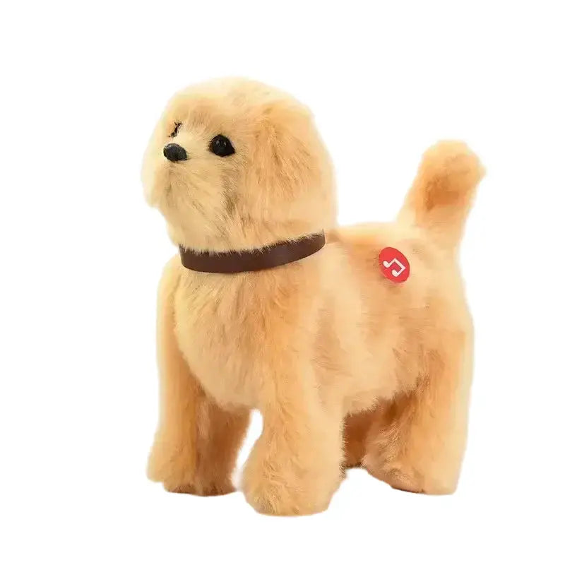 Simulation Electric Plush Dog Toy with Voice Control, Music & Walking Features – view 7