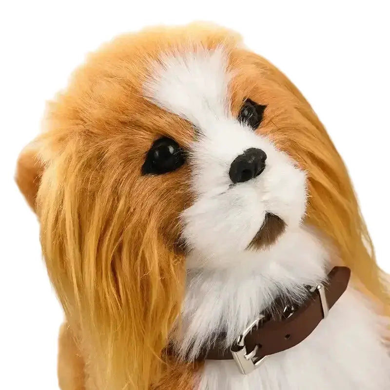 Simulation Electric Plush Dog Toy with Voice Control, Music & Walking Features – view 5
