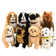 Simulation Electric Plush Dog Toy with Voice Control, Music & Walking Features – view 2