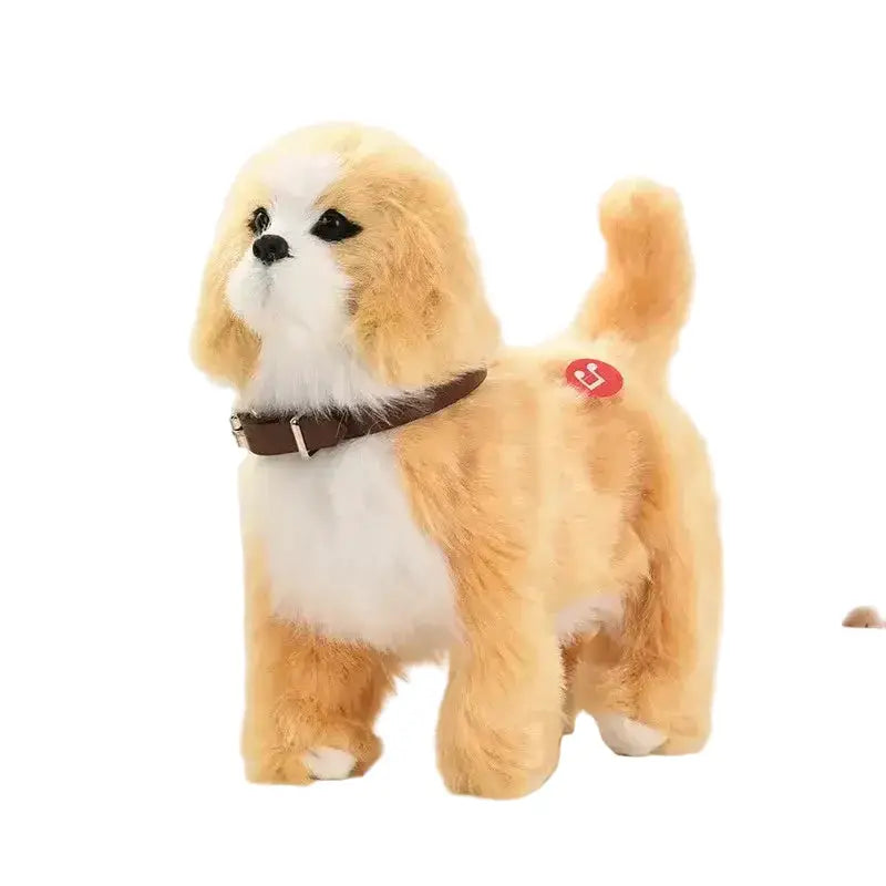 Simulation Electric Plush Dog Toy with Voice Control, Music & Walking Features – view 4