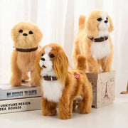 Simulation Electric Plush Dog Toy with Voice Control, Music & Walking Features – view 1