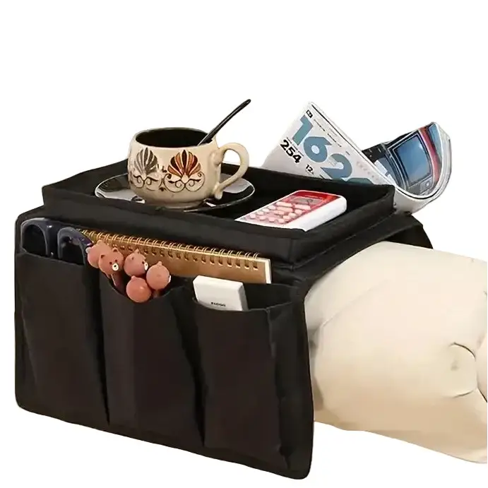 Habicare No-Slip Sofa Armrest Organizer with Storage Pockets No-Slip Sofa Armrest Organizer with Storage Pockets